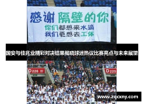 国安与佳兆业精彩对决结果揭晓球迷热议比赛亮点与未来展望